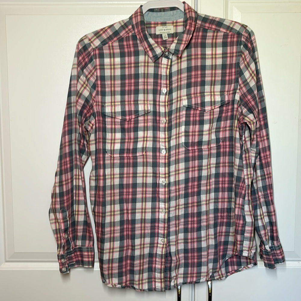 Lucky Brand Button Down Shirt (L)